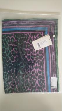Becksöndergaard shawl luipaard print 100% zijde - NIEUW