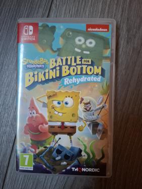 Nintendo switch game Spongebob