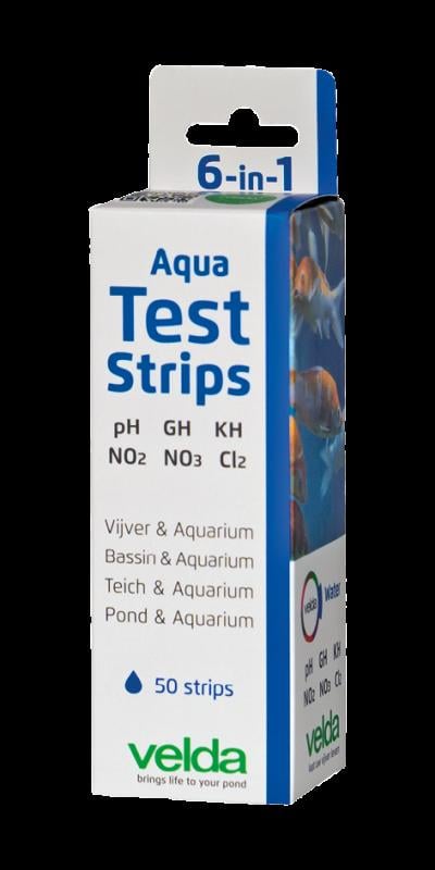 Velda Aqua Test Strips 6 in 1 watertesters