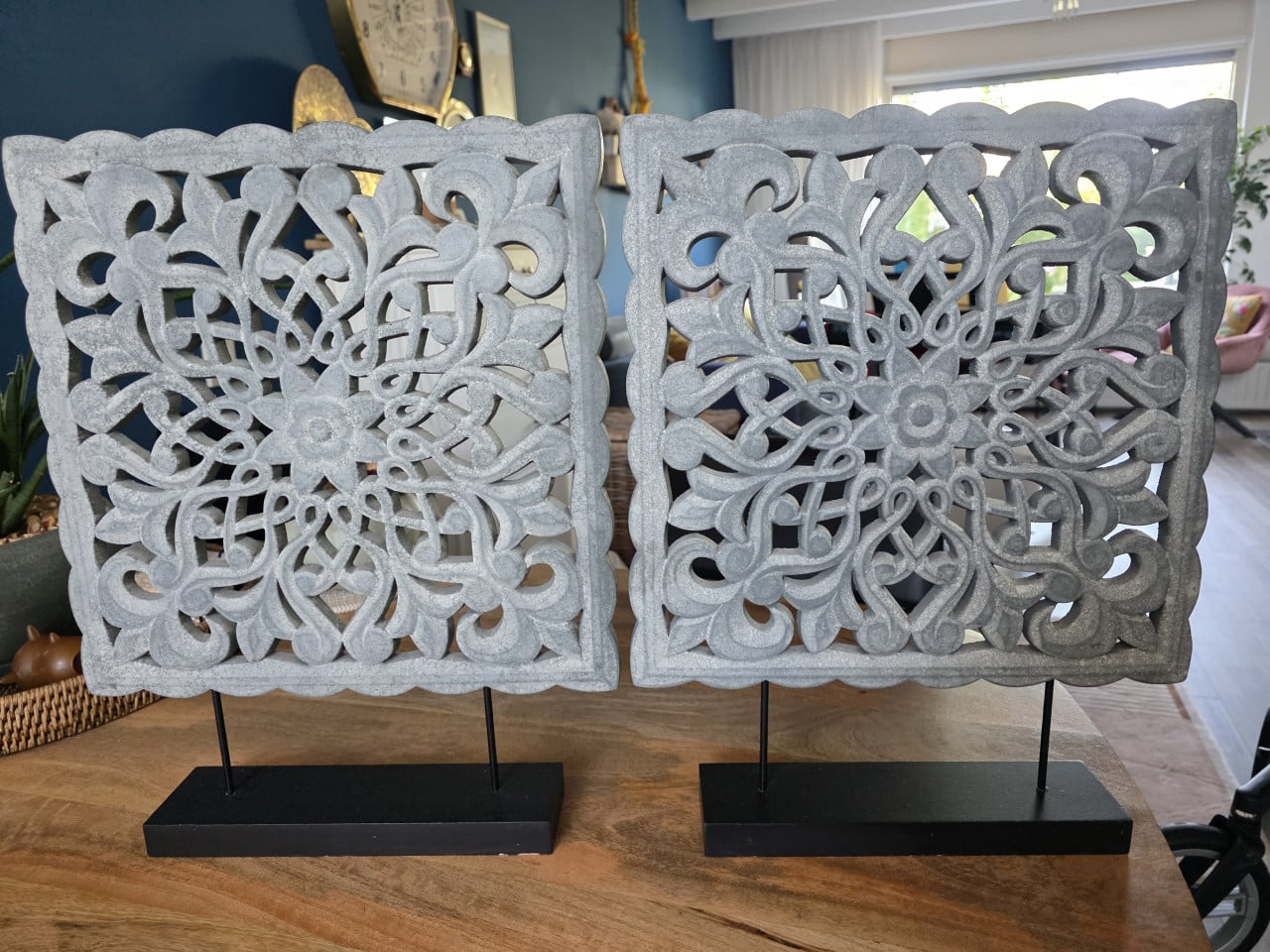 2 Raamdecoratie's / Raamschermen