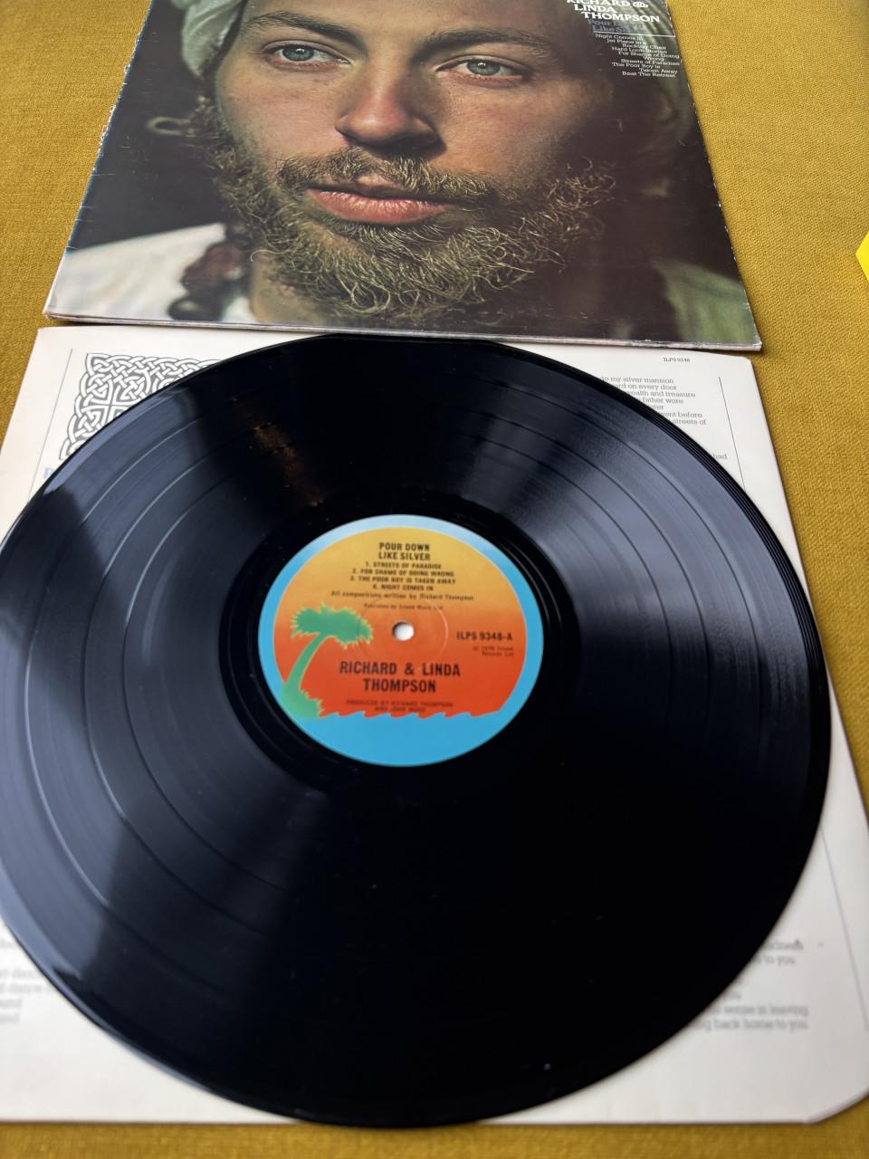 Richard & Linda Thompson - Pour Down Like Silver LP