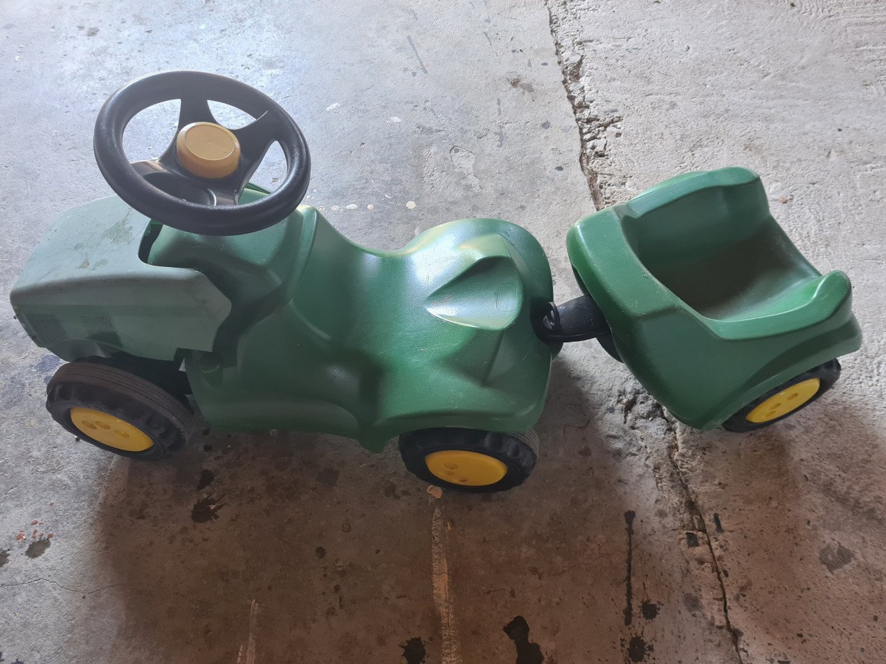 Rolly toys tractor met kar