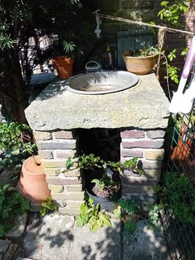 Regenput steen vierkant