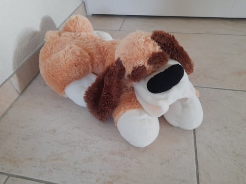 Leuke hond knuffel 50cm (z.g.a.n.)