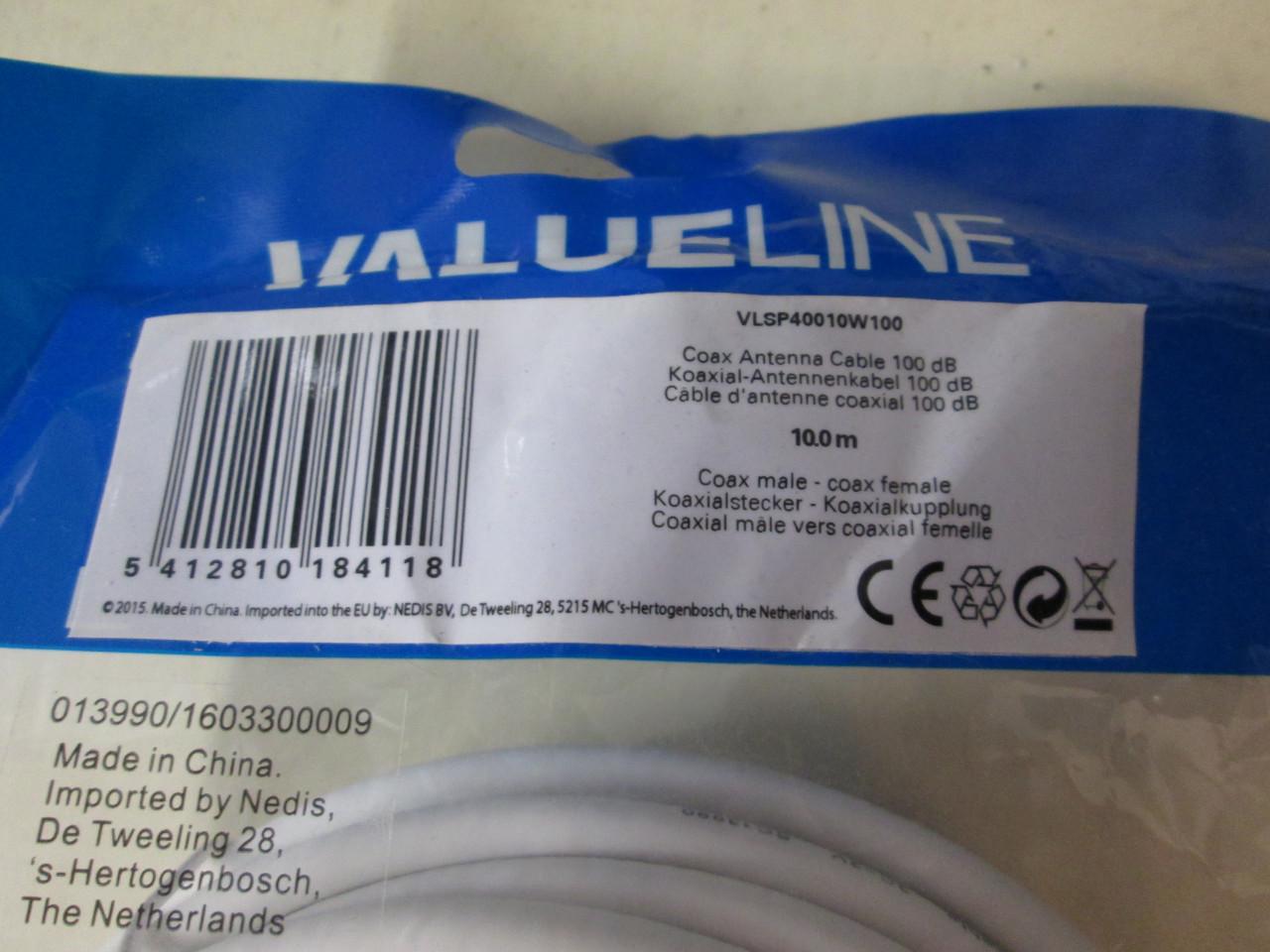 Coax kabel 10 meter of 7.5 meter nieuw