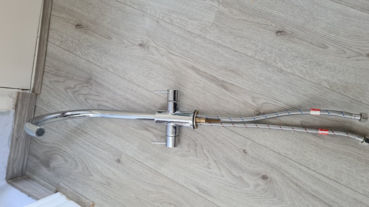 In goed staat keuken kraan-Aqua Viva- compleet