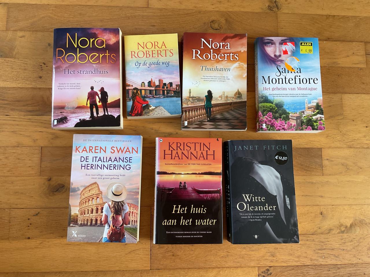Nora Roberts, Santa Montefiore enz.