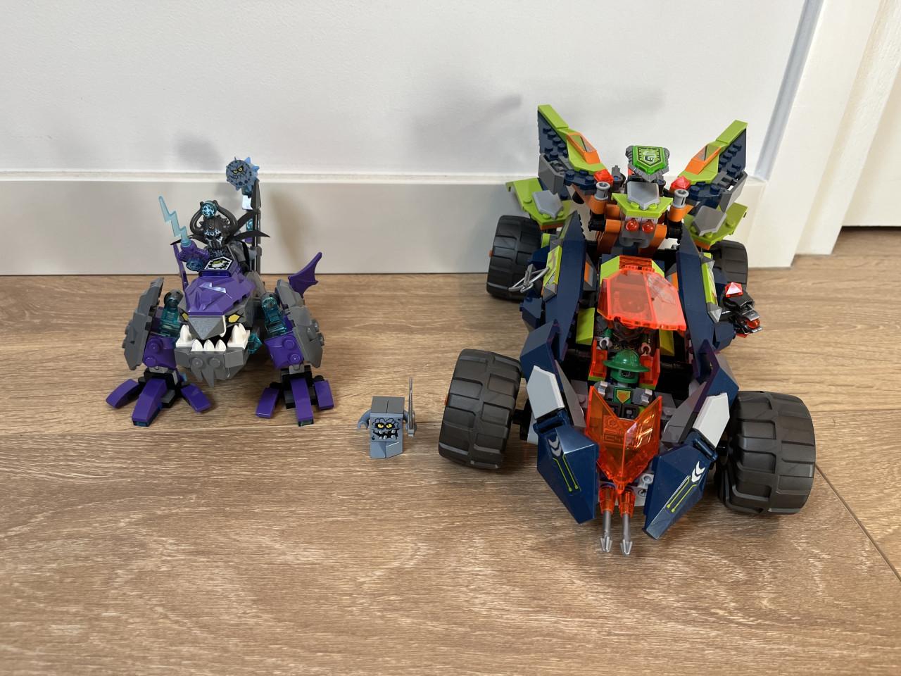 Lego nexo knights aarons rock Climber