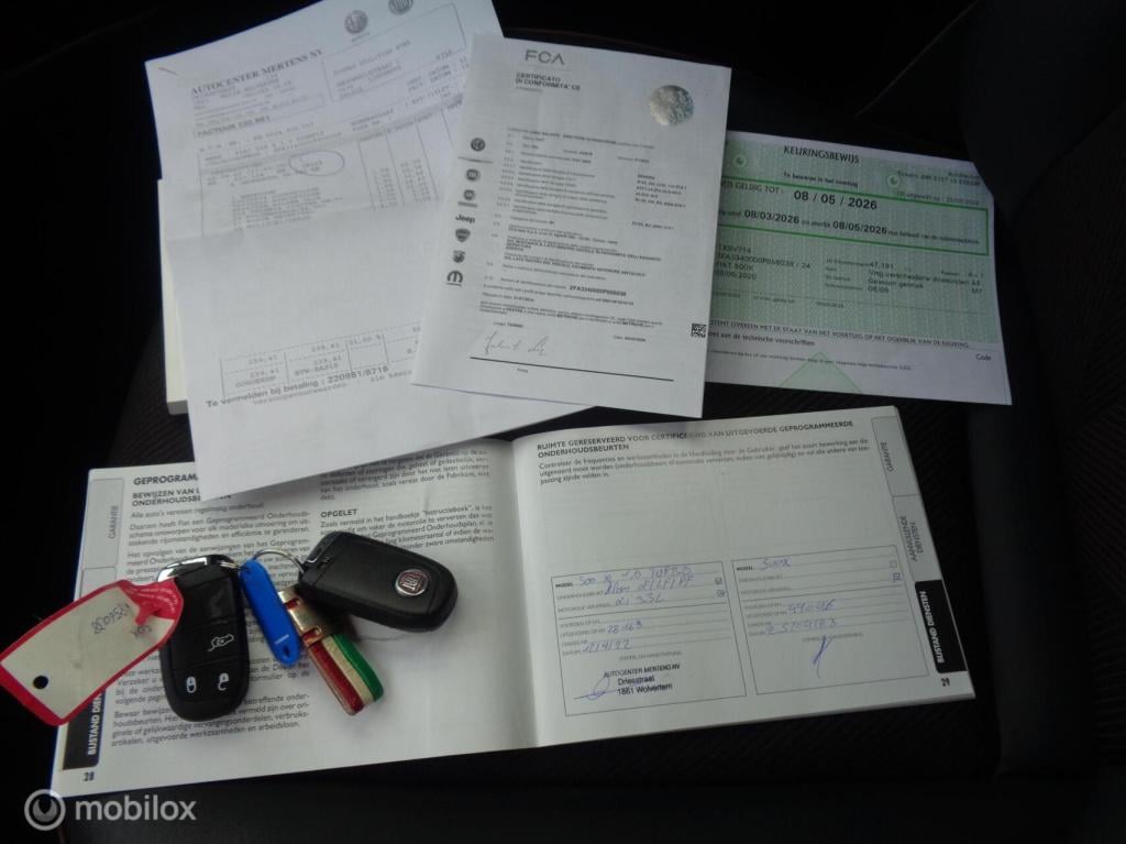 Fiat 500x 1.0 gse lounge/turbo/cappuccino/airco/key less/camera/pdc/lm velg