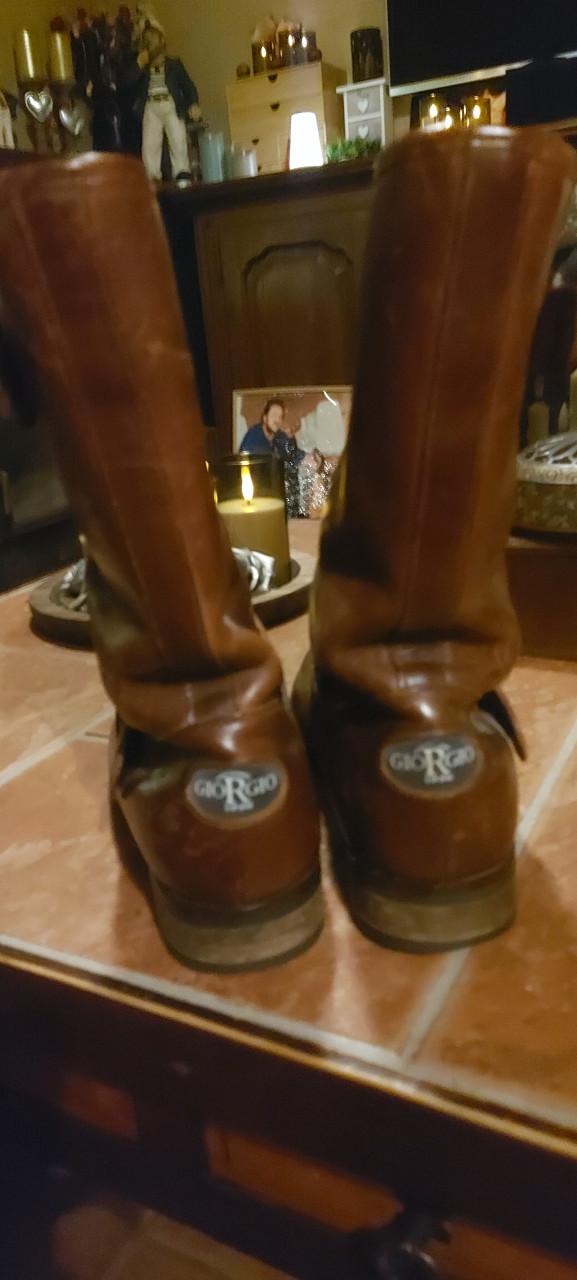 Giorgi armani herenlaarzen. mooie boots met wol in. maat 42