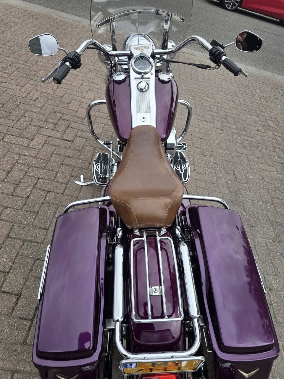Zeer mooie harley Davidson 💜 Roadking 1340 evo