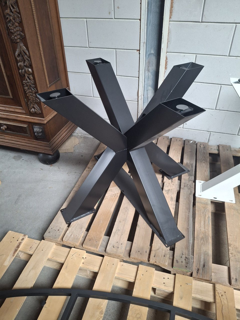 Onderstellen Tafels metaal