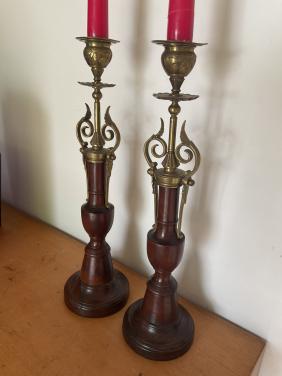 Antieke kandelaars