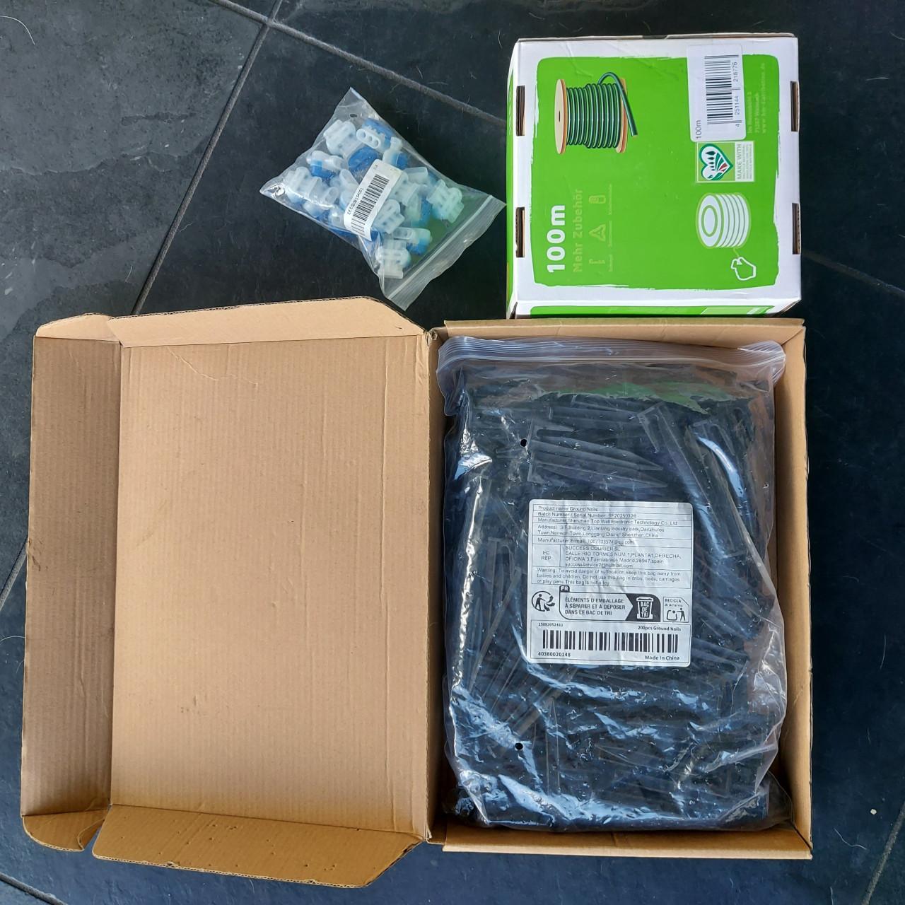 GRENSDRAAD, KABELCONNECTOREN EN GRONDPENNEN