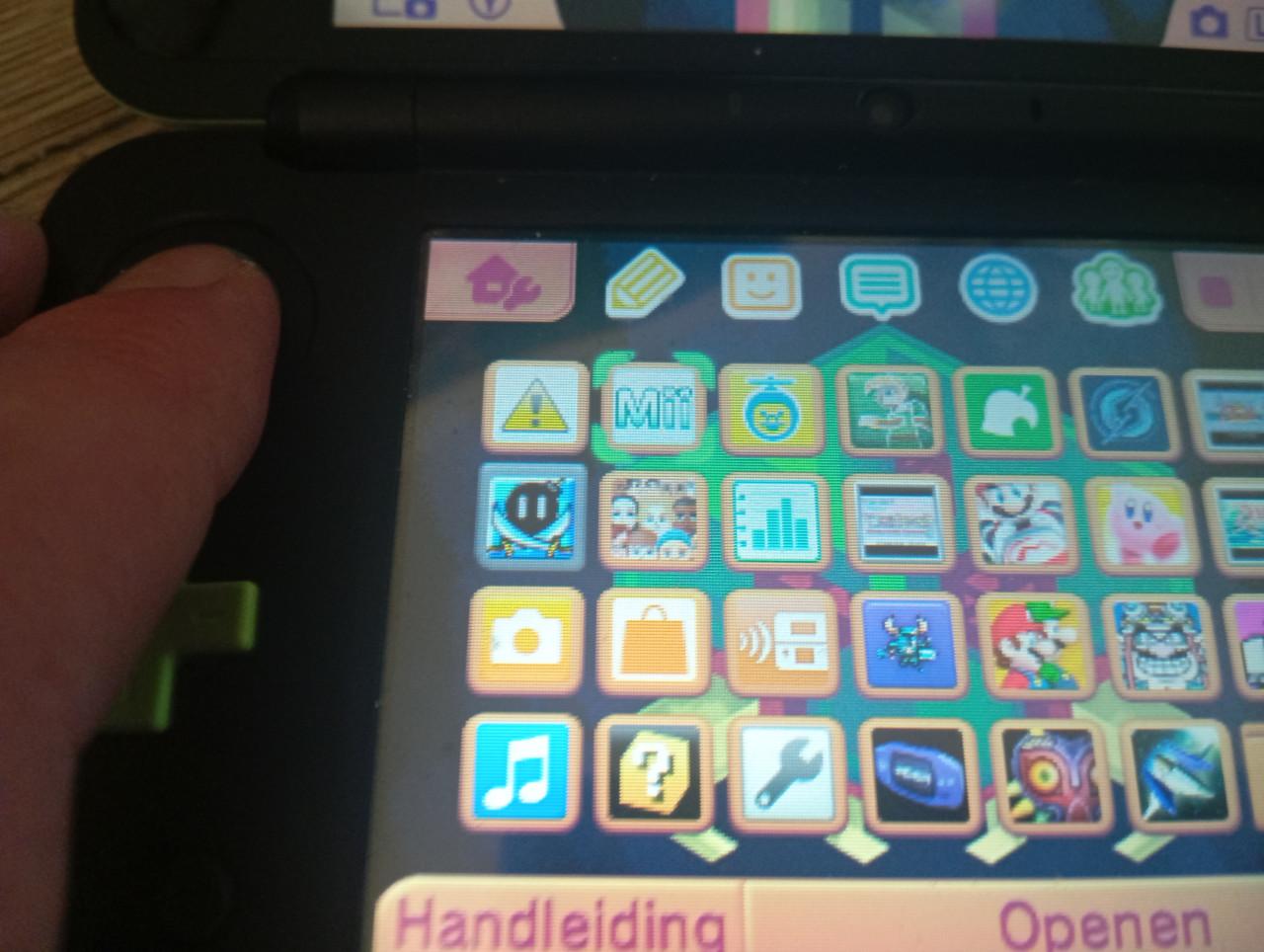 Nintendo 2 ds xl omgebouwd