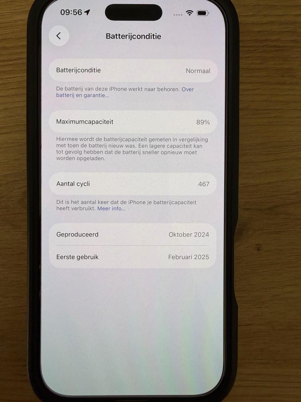 Apple iPhone 16 Pro 128 gb. Als nieuw!