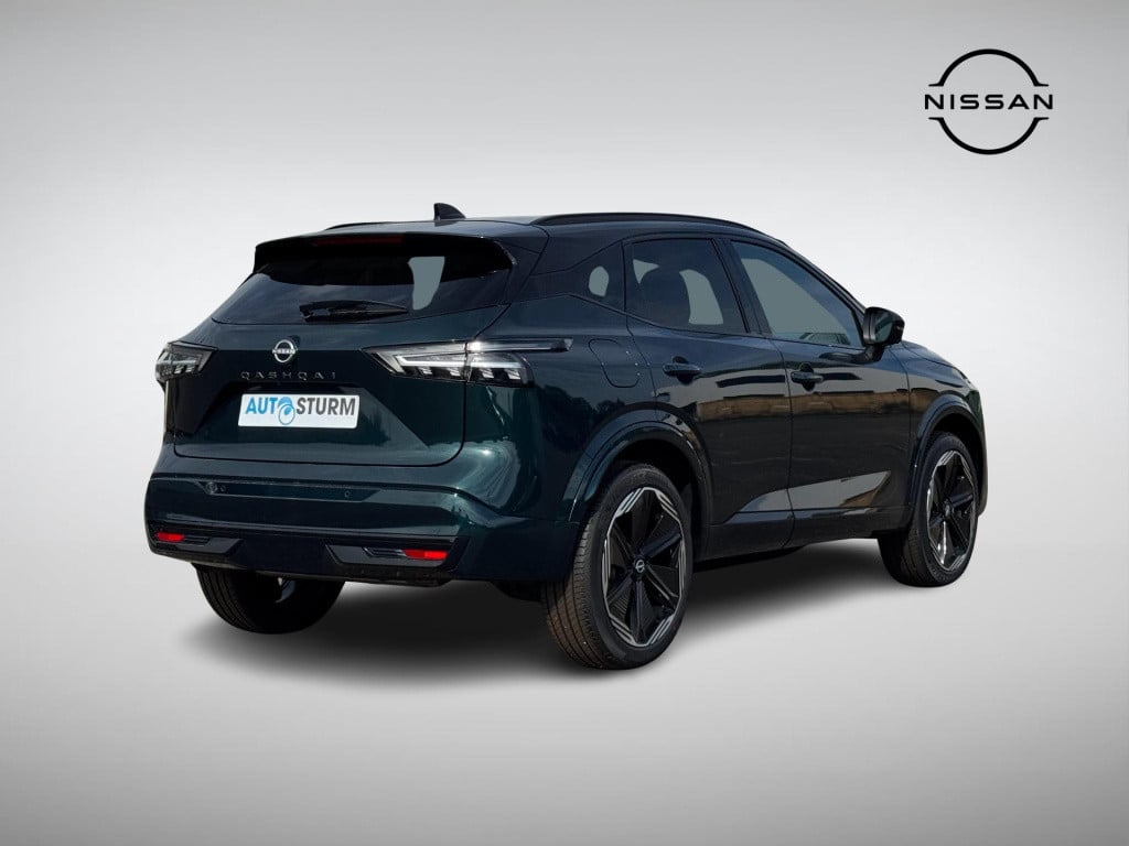 Nissan Qashqai 1.3 mhev xtronic n-design alle opties!