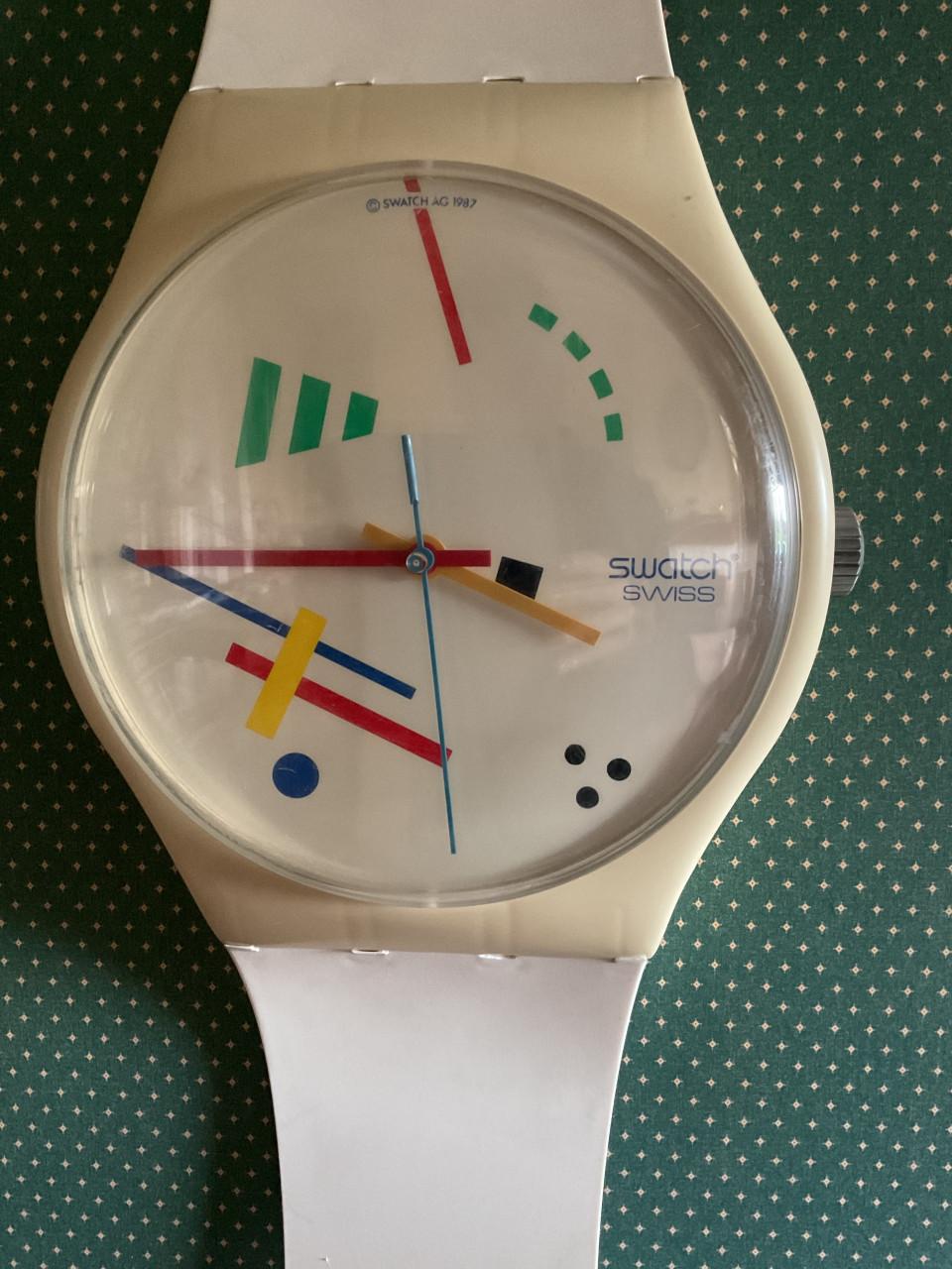 Maxi Swatch horloge ( 209 cm ) Vasily Kadinsky