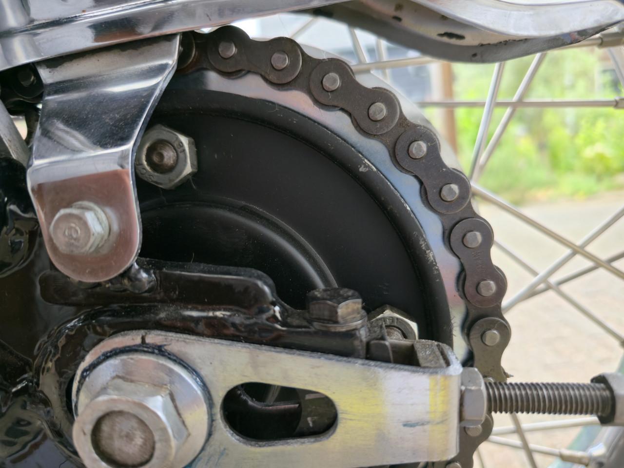 Honda CB550 Four 1977 blauw