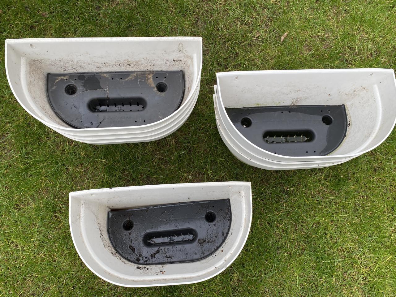 Plantenbakken voor schutting of balkon