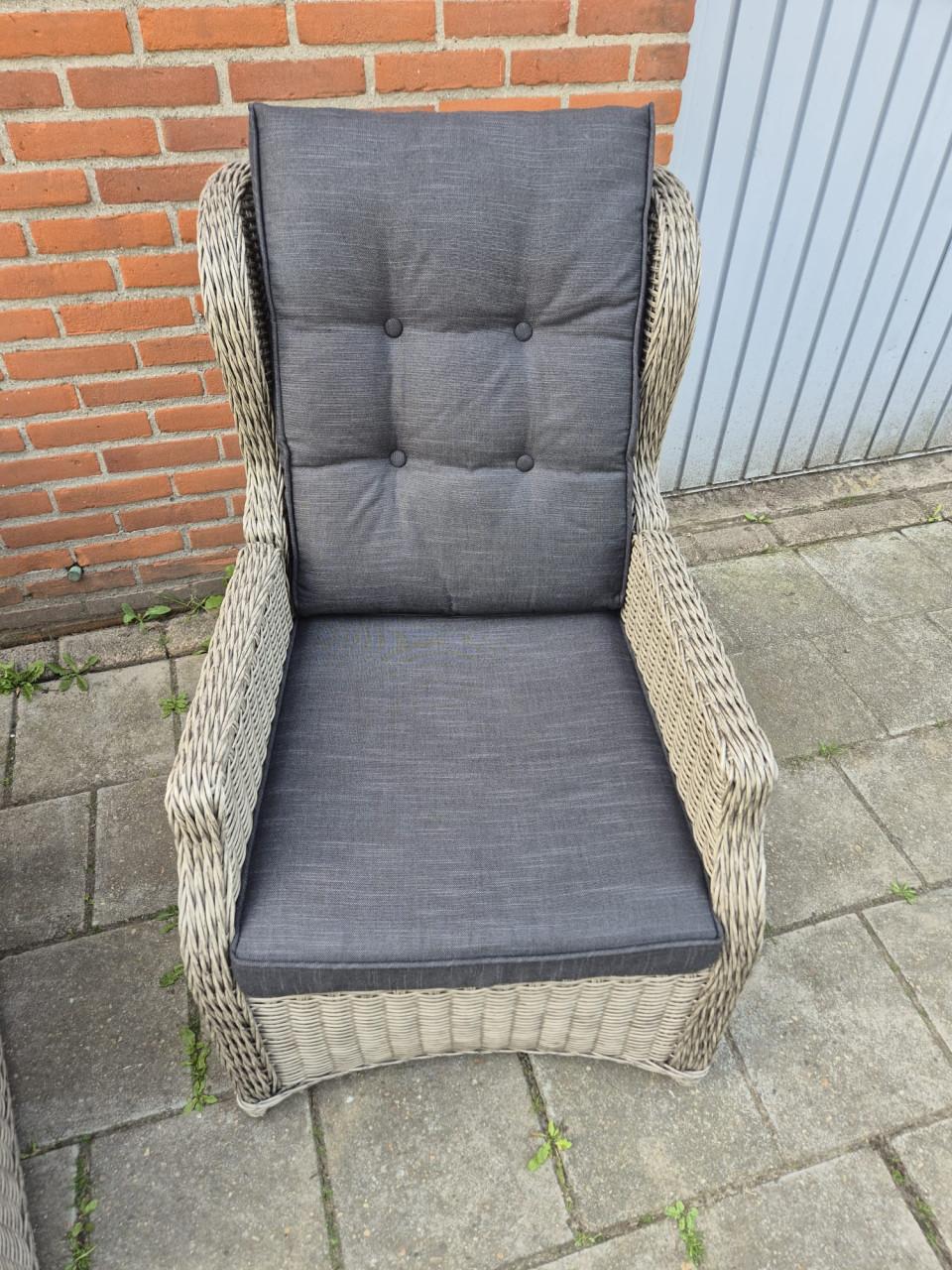 AVH-Collectie Ibiza lounge verstelbare tuinstoelen