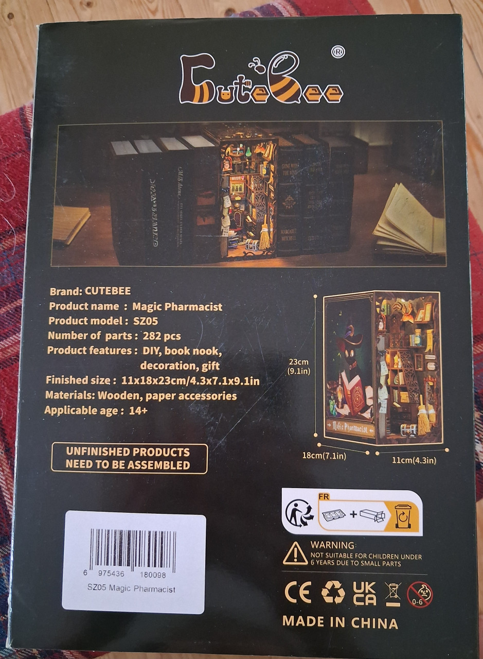 Book nook magic pharmacist