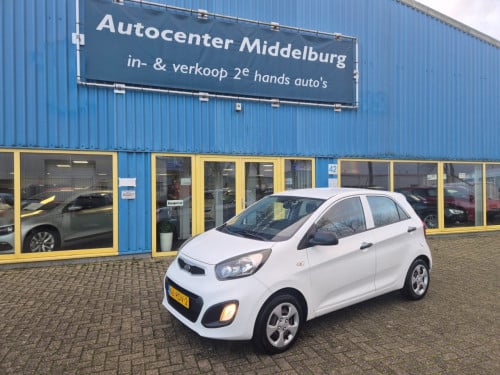 Kia PICANTO 1.2 CVVT Pack 3drs bj:2011 airco lm-velgen led i.z.g.st