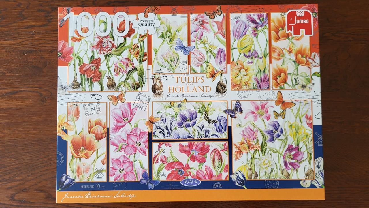 Jumbo puzzel tulpen "Tulips from Holland" door Janneke Brinkman