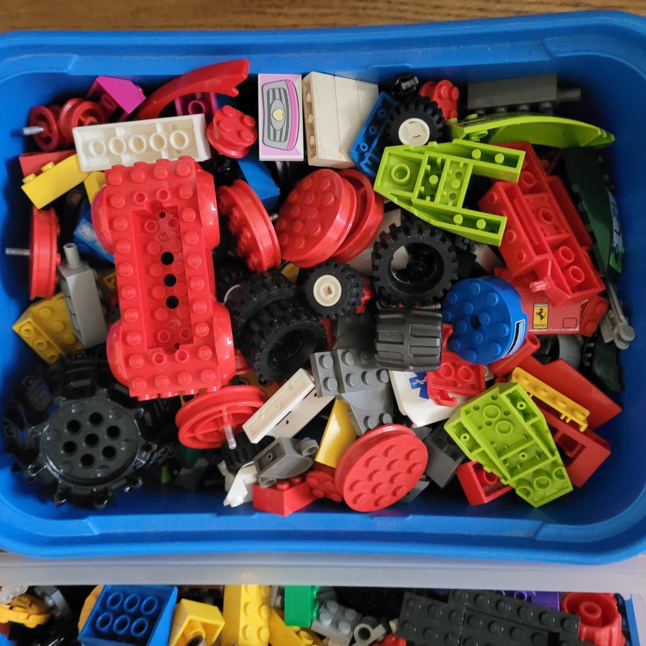 Losse lego onderdelen grote partij