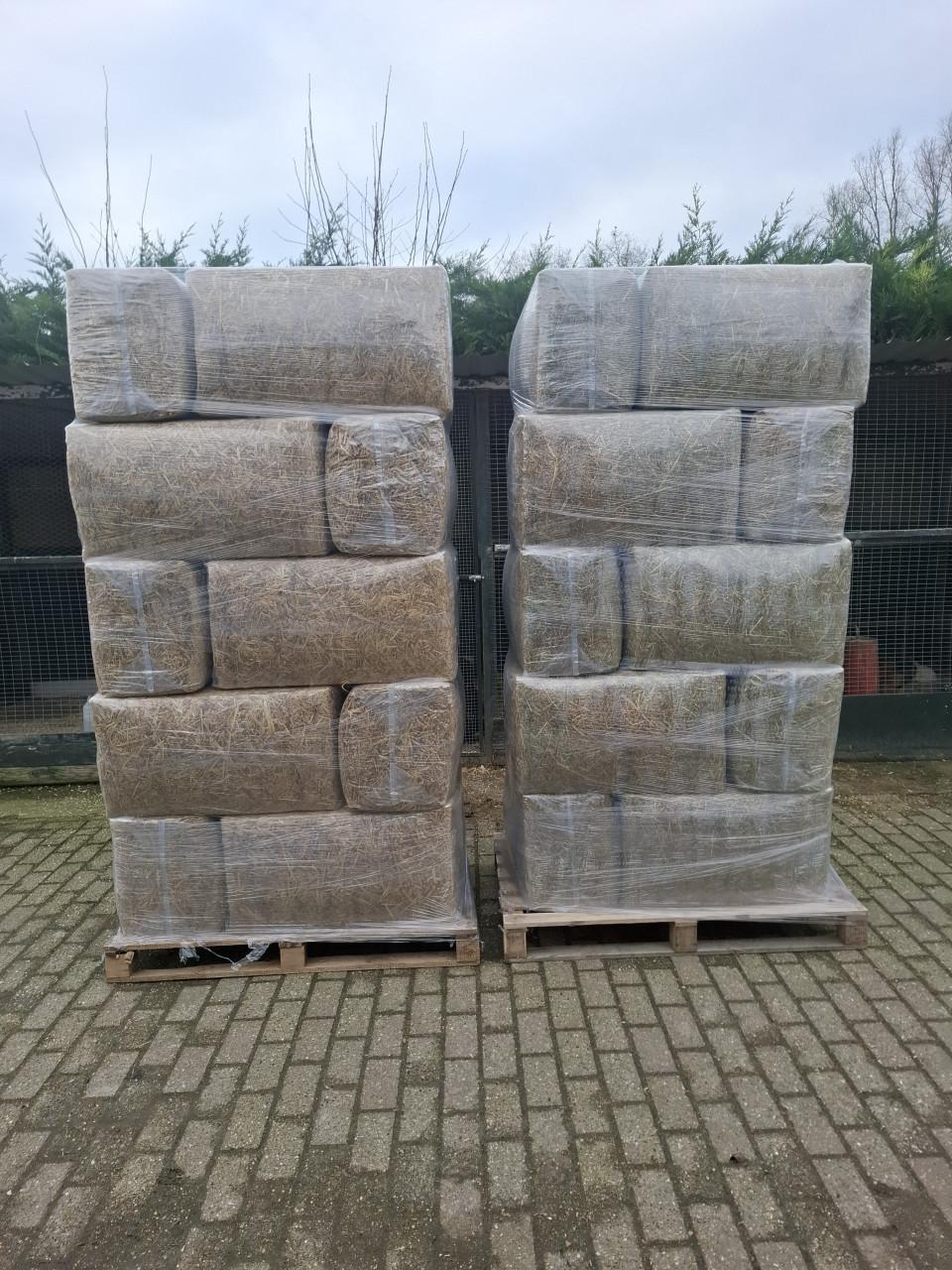 Verpakt hooi en stro 15 kg