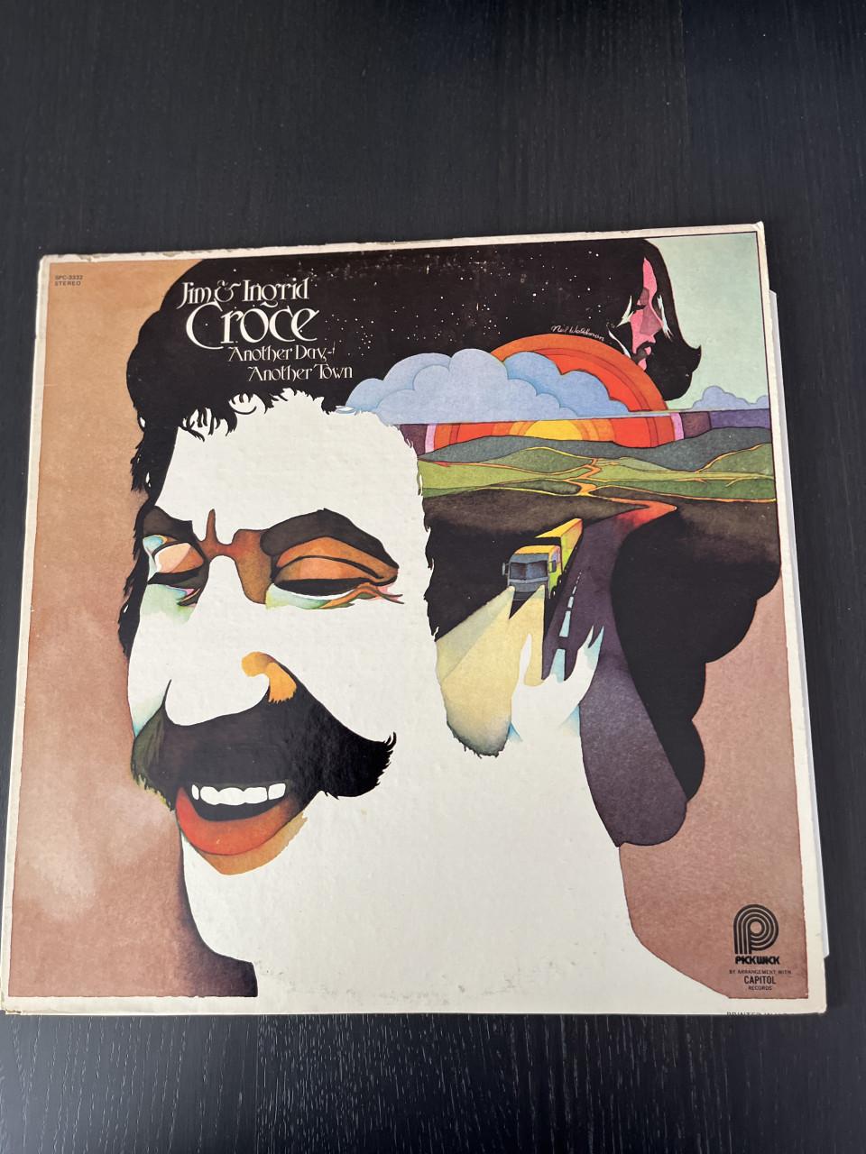 LP Jim & Ingrid Croce, Another Day Another Town (vinyl)
