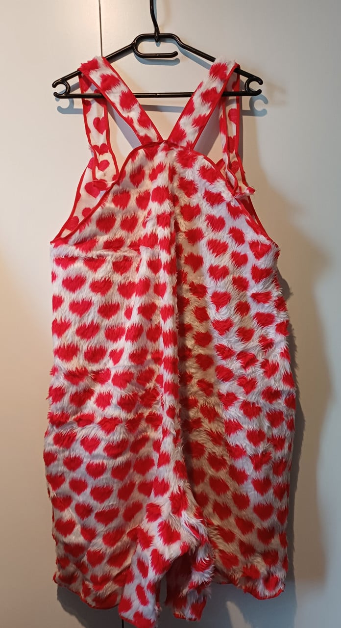 Carnaval - Valentijstuinbroek hartjes