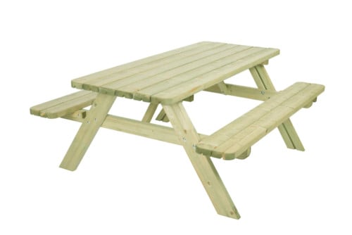 Picknicktafel Lussuoso 180 cm met afgeronde hoeken