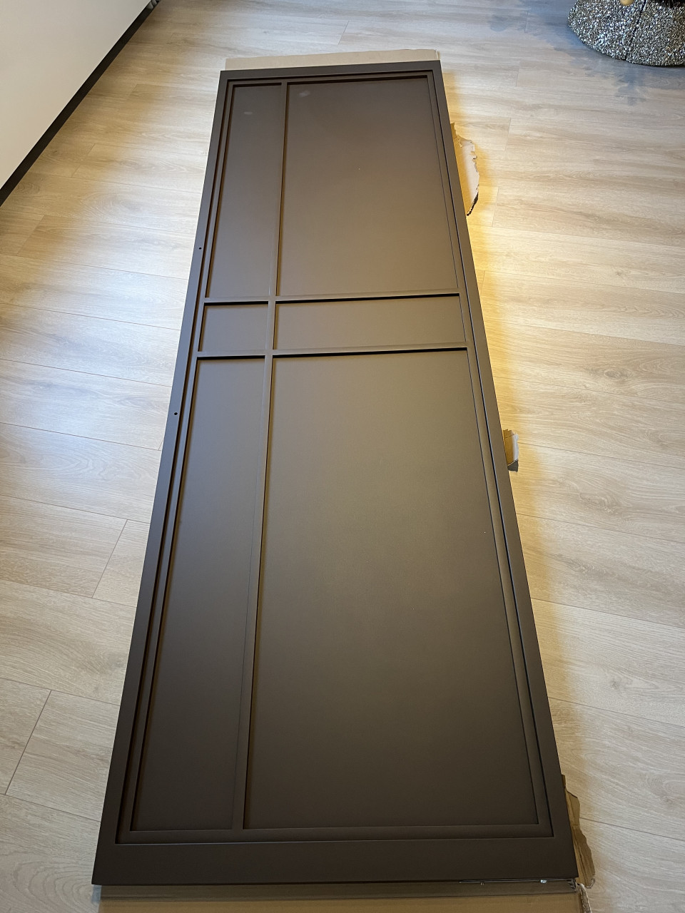 Bronze stalen taatsdeur
