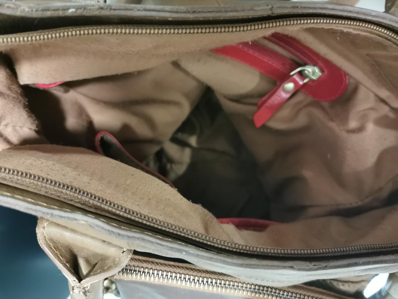 Leren Burkely tas