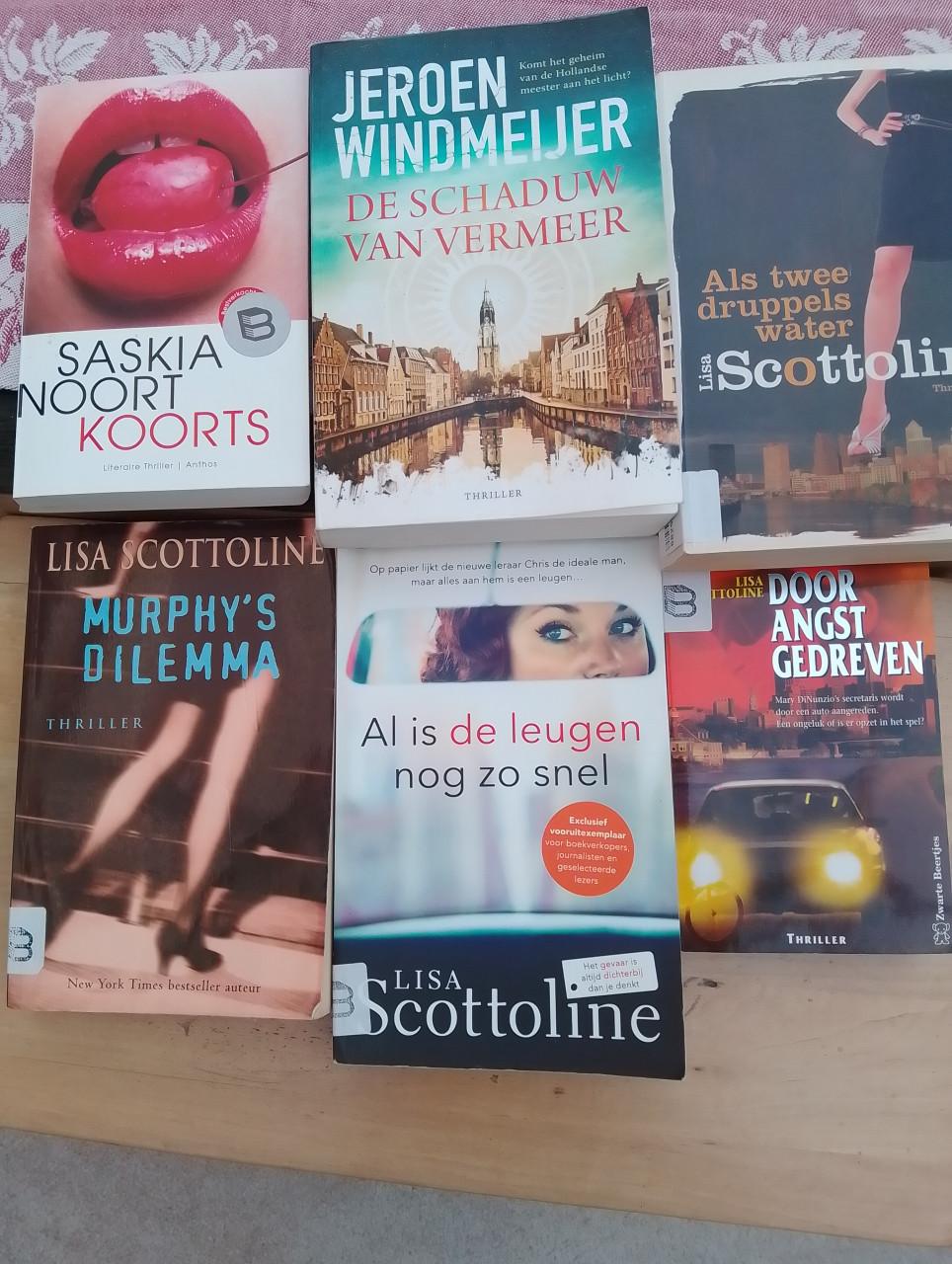Lekker lezen in de vakantie: Diverse thrillers