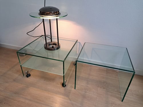 Glazen tafeltjes