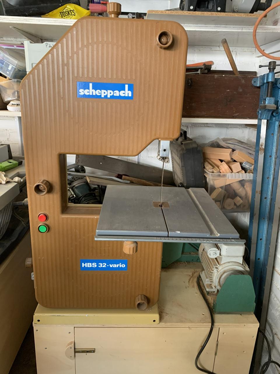 Sheppach lintzaagmachine