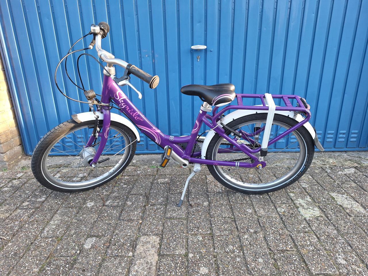 Puky Skyride 3V 20 inch meisjesfiets Paarsets