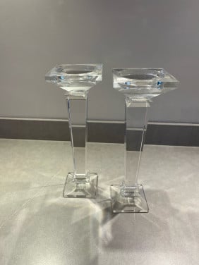 Kandelaren van glas