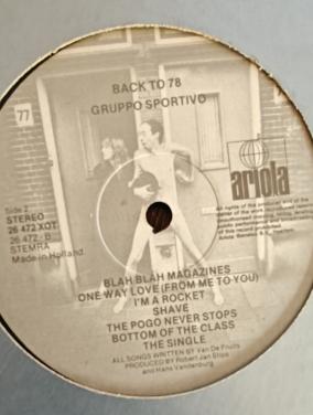 Te Koop LP Gruppo Sportiva – Back To The 78