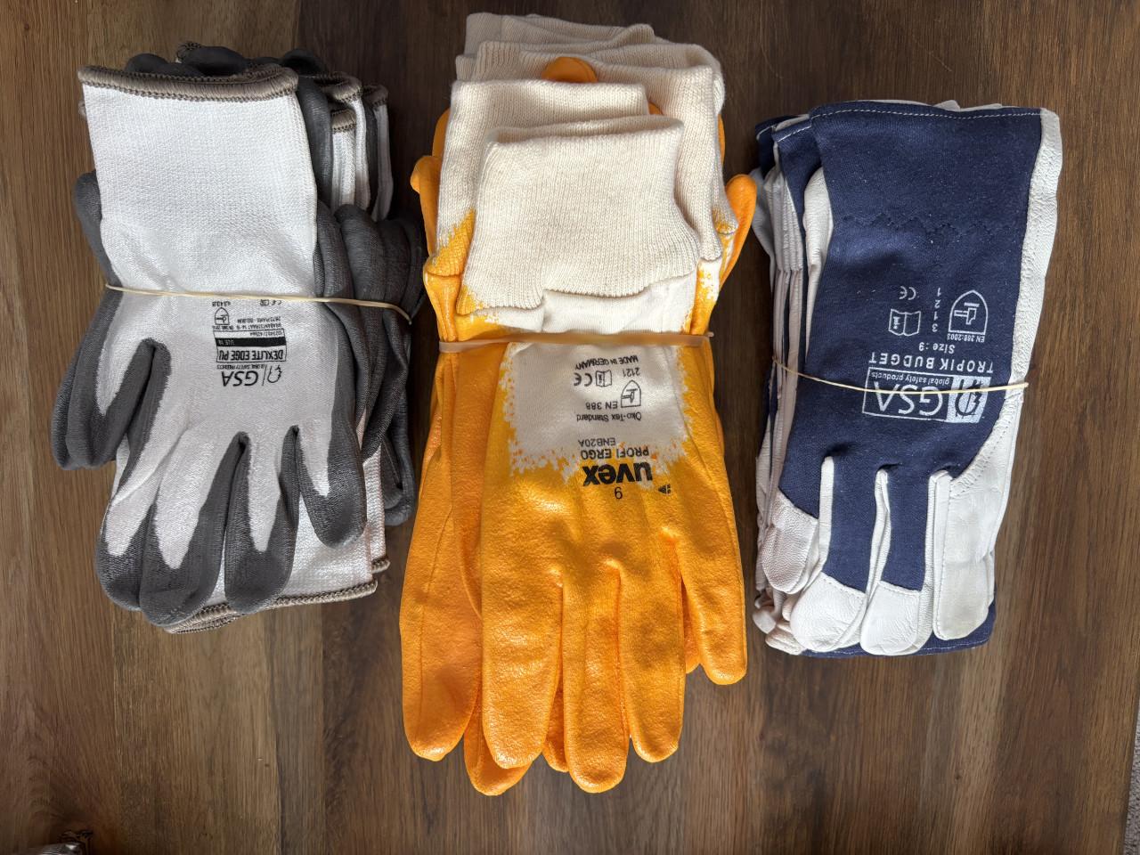 Werk handschoenen