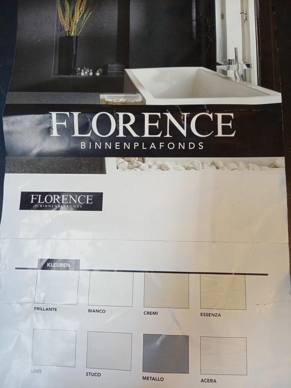 Kunststof plafonddelen