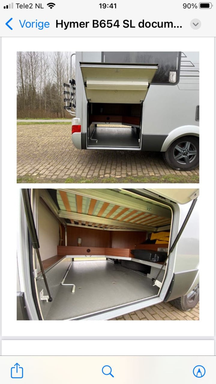 Hymer B654 SL Silver-Line Top staat