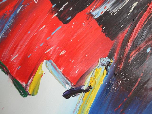 ...Free Abstract ...Olieverfschilderij van Olivier