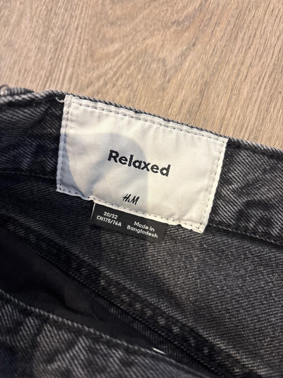 Spijkerbroek maat 30-32.