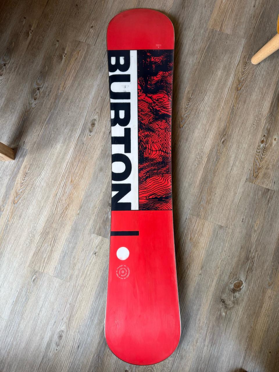 Burton snowboard met tas