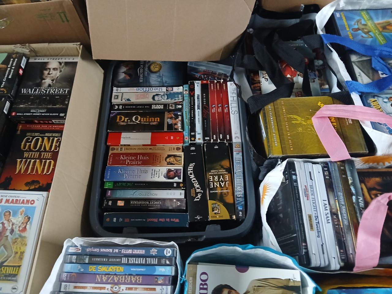 Dvd collectie 0,50ct per stuk