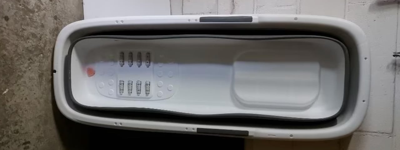HelloBath Opvouwbaar bad - XXL Goliath (Comfort) - Donker G