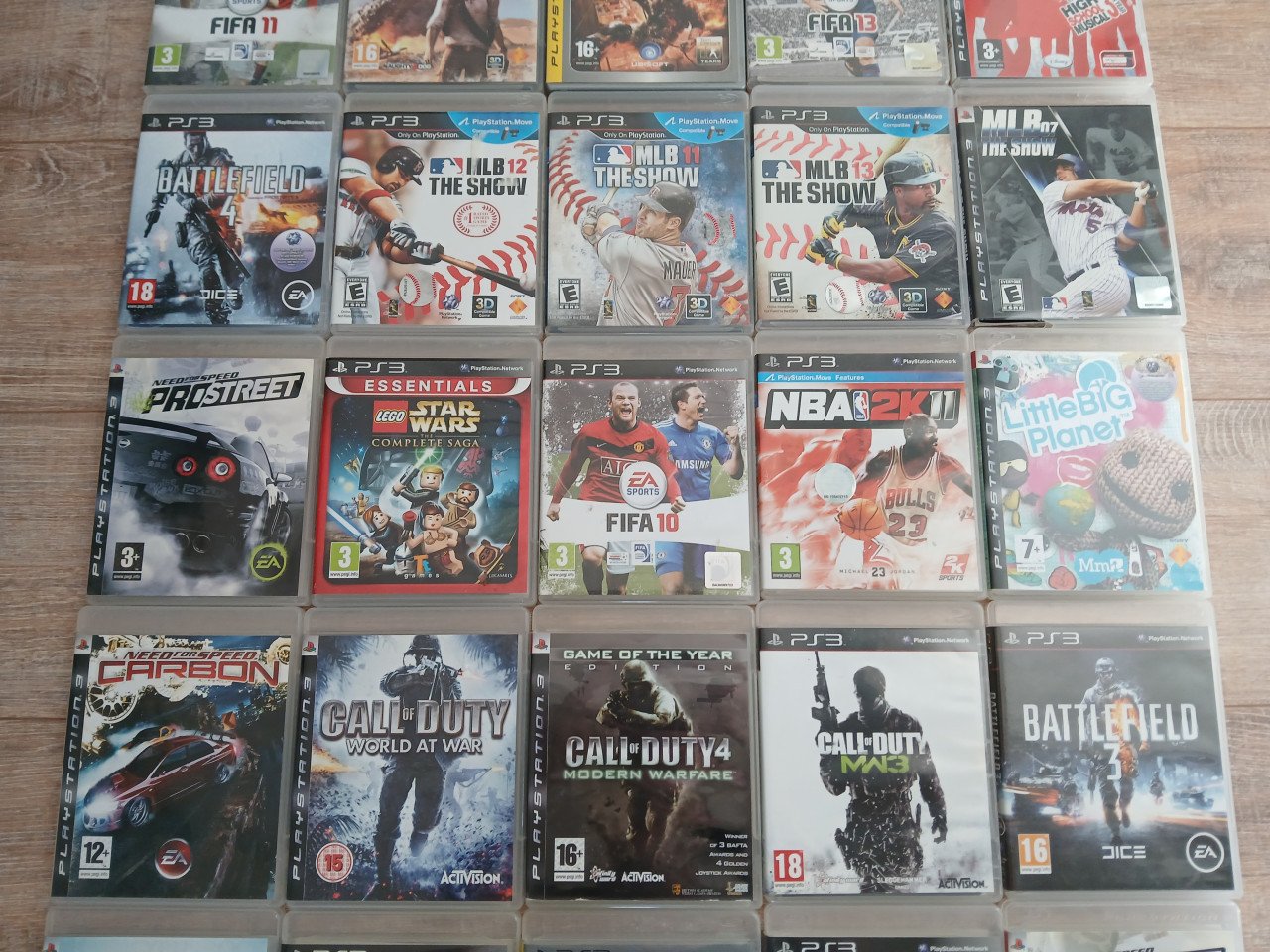 Playstation 3 games 25 stuks